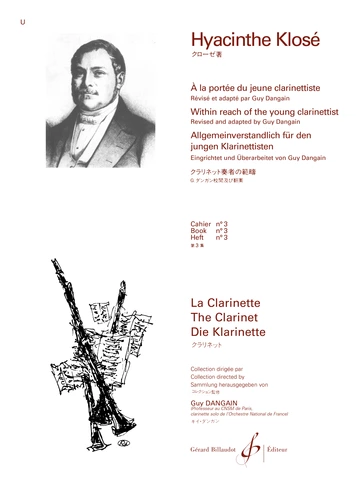 À la portée du jeune clarinettiste. Volume 3 Visuell